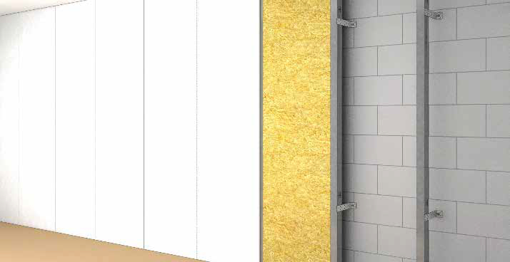 Placare perete cu gips-carton pe profile metalice
