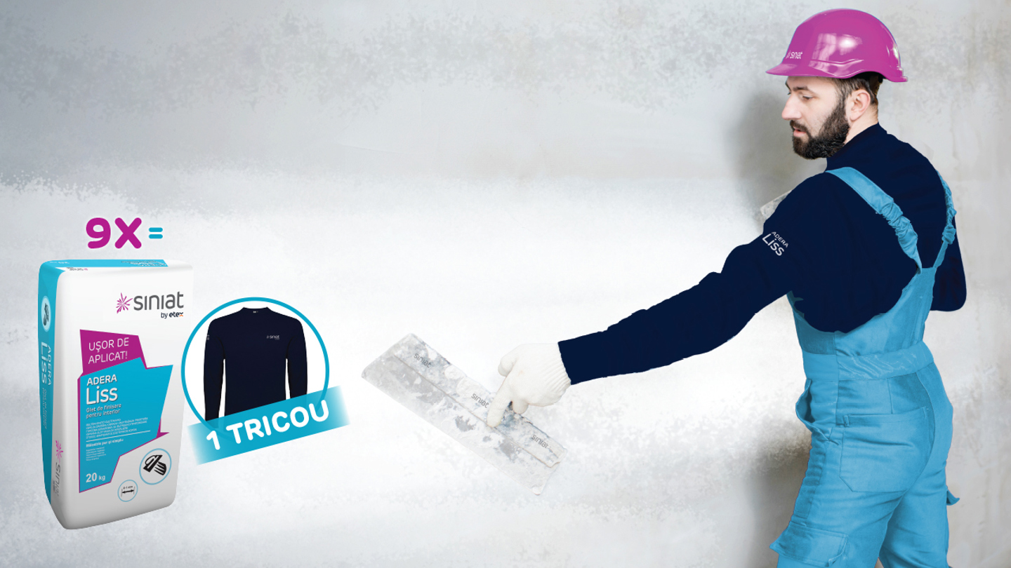 Finisaj curat, tricou GARANTAT