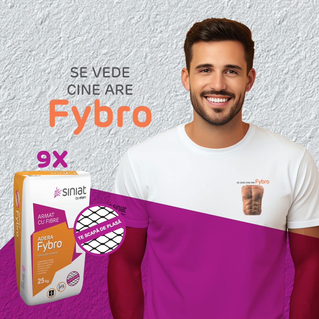 CADOU 1 TRICOU la achiziţia de minim 9 SACI de ADERA Fybro