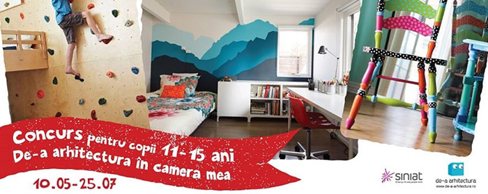 Siniat sustine "De-a arhitectura in camera mea"
