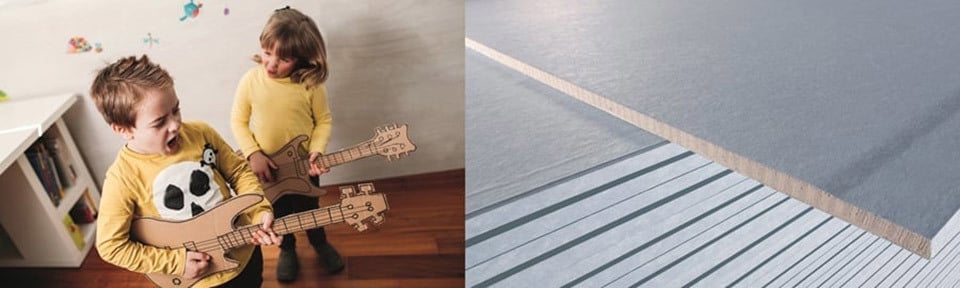 SINIAT te ajuta sa reduci zgomotul din apartament